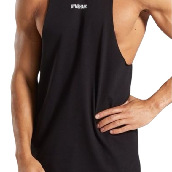 Gymshark Sleeveless lifting Black tank Top - Picture 9 of 9